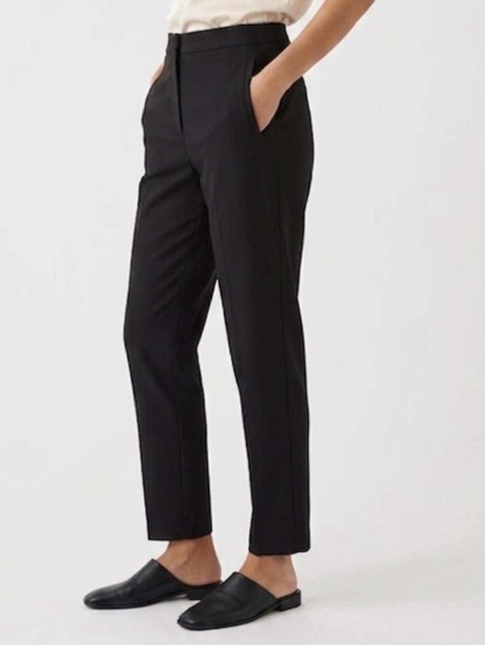 Topshop High Waist Cigarette Trousers